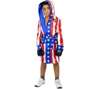 Peignoir de boxe Rocky Balboa enfant - Funidelia - Multicolore 5-6 ans