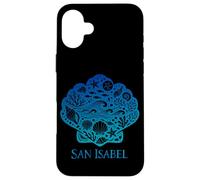 Peignoir de Plage Minimaliste Shell Line Art San Isabel Coque pour iPhone 16 Plus