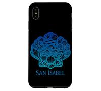 Peignoir de Plage Minimaliste Shell Line Art San Isabel Coque pour iPhone XS Max