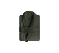 Peignoir En Coton 500gr/M2 Taille L Lagune Kaki, Par Soleil D'ocre