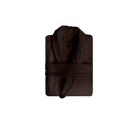 Peignoir En Coton 500gr/M2 Taille S Lagune Brun, Par Soleil D'ocre