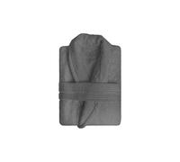 Peignoir En Coton 500gr/M2 Taille S Lagune Gris, Par Soleil D'ocre