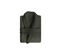 Peignoir En Coton 500gr/M2 Taille S Lagune Kaki, Par Soleil D'ocre