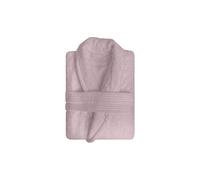 Peignoir En Coton 500gr/M2 Taille S Lagune Vieux Rose, Par Soleil D'ocre