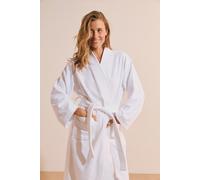 Peignoir en éponge 100% coton - Nuage - L - Blanc - Femme - Etam