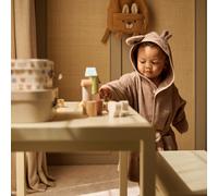 Peignoir en éponge Milky Coffee (1-2 ans)