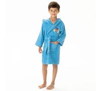 Peignoir enfant à capuche 100% coton, pat patrouille team bleu 2/4A