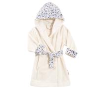 Peignoir enfant coton bio blanc cassé 6/7A