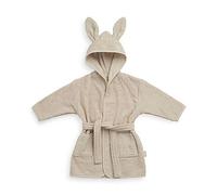 Peignoir enfant en coton beige 18/24M(81/86)