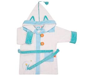 Peignoir enfant Renard écru - L'Oiseau Bateau