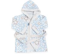 Peignoir Enfant - TI-TIN - Bleu Ciel - Doux et Absorbant - 5 à 6 ans - Motif Étoiles