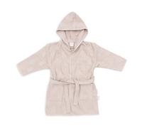 Peignoir éponge miffy jacquard en coton beige 3/4A