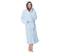 Peignoir Homme et Femme - Peignoir en Tissu Éponge Absorbant Haute Absorción y Sechage Rapide Col Châle VêTements Détente et de Nuit Eponge Vêtements Détente Peignoir Bain en Molleton Super Doux