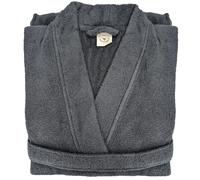 Peignoir kimono adulte EFFICIENCE PURE coton M noir Iron
