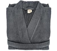 Peignoir kimono adulte EFFICIENCE PURE coton XL noir Iron