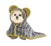 Peignoir pour chien - Couverture douce pour bébé pour bébé, enveloppant pour douche pour chiots, pour salle de bain, natation, pluie, sommeil, toilettage, maison, cliniques vétérinaires et toiletteurs