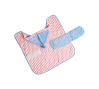 Peignoir pour Chien, Peignoir 2 en 1 Microfibre, Serviette pour Chien avec Élastique Ajustable, Sèche en Quelques Minutes, Idéal Après Le Bain Ou La Pluie