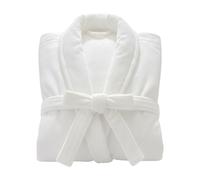 Peignoir unisexe en coton égyptien super doux de luxe avec grandes poches et ceinture
