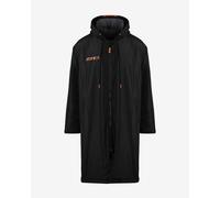 Peignoir Zone3 Recycled Parka Changing Robe noir orange - L