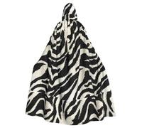 Peignoirs et capes d'Halloween pour homme et femme Motif zèbre Pour jeux de rôle Costumes de fête Costumes de fête Costumes de déguisement Durable et doux pour la peau