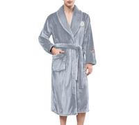 Peignoirs Peignoir Satin Homme Personnalisé Capuche Robe De Bain Eponge Microfibre Vêtements Nuit Chambre Grande Taille Taille
