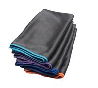 PEIHUODAN Chiffon Fibre De Carbone - 2/4 pcs Chiffon Microfibre - Extrêmement Absorbant - 40x50cm Serviette Nettoyage sans Trace pour Verre, Vitre, Menage (Couleur Aléatoire,4pcs)