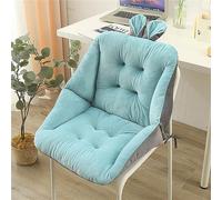 PEIHUODAN Coussin de Siège en Forme d'oreille de Lapin avec Support Lombaire Antidérapant Coussin de Chaise pour Le Dos pour Le Salon, la Cuisine, Le Jardin, Le Bureau, Etc (Vert,45 * 45cm)