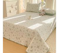 PEIHUODAN Couvre-lit Matelassé en Microfibre - Ultra-Doux, Couleur Unie Réversible, Matelassage Ultrasonique, Couverture Toutes Saisons pour Chambre Et Canapé (Pattern 11,230x250cm)