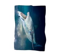 PEIHUODAN Grand Serviette de Plage Bleu Microfibre XL XXL Tortue de Mer Poulpe Requin étoile de Mer Océan Serviette de Bain Homme Garçon Quick Dry Poncho de Serviette de Plage (Couleur2,100 x 180 cm)