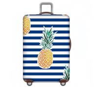 PEIHUODAN Housse de Valise 3D Élastique Protection Anti-Rayures - pour Valise 18 à 32 Pouces, Installation Rapide à Fermeture Éclair, Housse Valise Protection pour Bagage Cabine/Soute (Color 4,M)