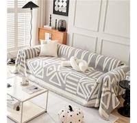 PEIHUODAN Plaid Réversible pour Canapé Et Lit - Grand 1/2/3/4 Places, King Size - Léger, Doux Et Décoratif (Couleur5, 180 * 300cm)