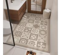 PEIHUODAN Tapis de Bain Antidérapant, Ultra-Absorbant et à Séchage Rapide, Géométrique Bohème Minimaliste Tapis Egouttoir Vaisselle pour Salles de Bain, Chambres, Balcons, 40x60 cm, Color 5