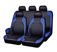 PEIIP Cuir Ensembles De Housses Siège Voiture pour Fiat Panda/Panda Cross/Panda Climbing/Panda Trekking/Panda Classic/Panda Active/Marea Compatible avec Les Housses de siège de Voiture/Bleu