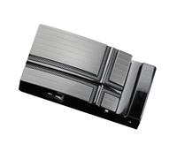 PEILINZE Boucles de ceinture à cliquet pour homme - Boucles de ceinture professionnelles en alliage - Boucles automatiques pour affaires décontractées