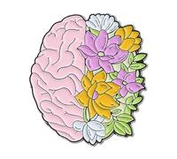 PEILINZE Broche, organes humains, cœur, dissection, cerveau, squelette, broche manteau, épingle, bijoux pour homme et femme