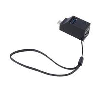 PEILINZE Concentrateurs USB C de type C vers 1 port USB 3.0 et 2 ports USB 2.0 pour ordinateur portable, téléphone de bureau, tablette, chargement et transfert de données