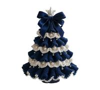 PEILINZE Kit de nœuds en crochet pour sapin de Noël - Décoration douce et sûre pour la famille - Décorations de vacances faciles à suspendre