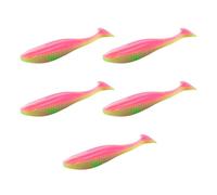 PEILINZE Lot de 5 appâts artificiels pour pêche à la truite, au doré jaune, pour la pêche en eau salée