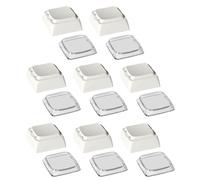 PEILINZE Lot de 8 touches XDA rétroéclairées en hauteur pour claviers mécaniques avec durabilité PC en couleur classique en option