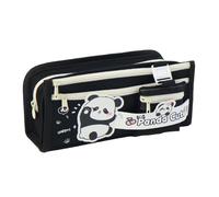 PEILINZE Trousse à crayons panda grande capacité pour papeterie, marqueurs, stylos, organiseurs de bureau pour étudiants, filles, garçons