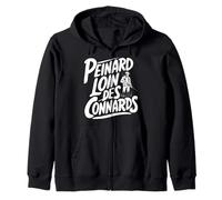 Peinard Loin des Connards Randonnée Drôle Sweat à Capuche