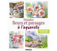 peindre fleurs et paysages a l aquarelle (0)