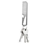 Peine de metal para hombres - Peine de metal para cabello de hombres, Peine de aleación de titane | Peine de pelo al aire libre, peine portátil, abridor de botellas para hombres, peinado de