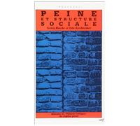 Peine et structure sociale
