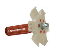Rothenberger Peigne à lamelles 8-9-10-12-14-15 mm pour échangeur de chaleur aluminium Quantité 1