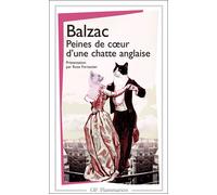 Peines de coeur d'une chatte anglaise