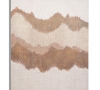 PEINT SUR TOILE BRUN