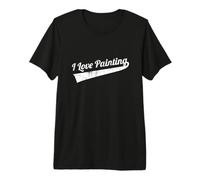 Peintre Amour Maison Peintre Artisanat T-Shirt Haut de Gamme