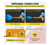 Peintre portatif de pistolet pulvérisation Machine système revêtement poudre électrostatique PC03-5 for l'équipement sport matériel automobile Résistant à la Corrosion