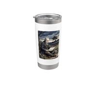 Peintre portraitiste William Blake Gobelet isotherme en acier inoxydable double paroi